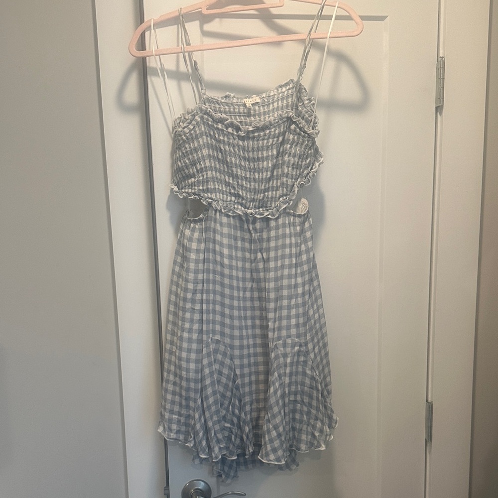 Blue Gingham Dress
